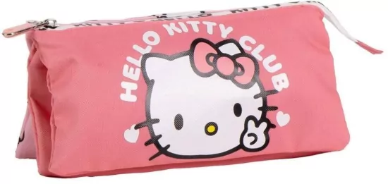 Piórnik 3 komorowy Hello Kitty