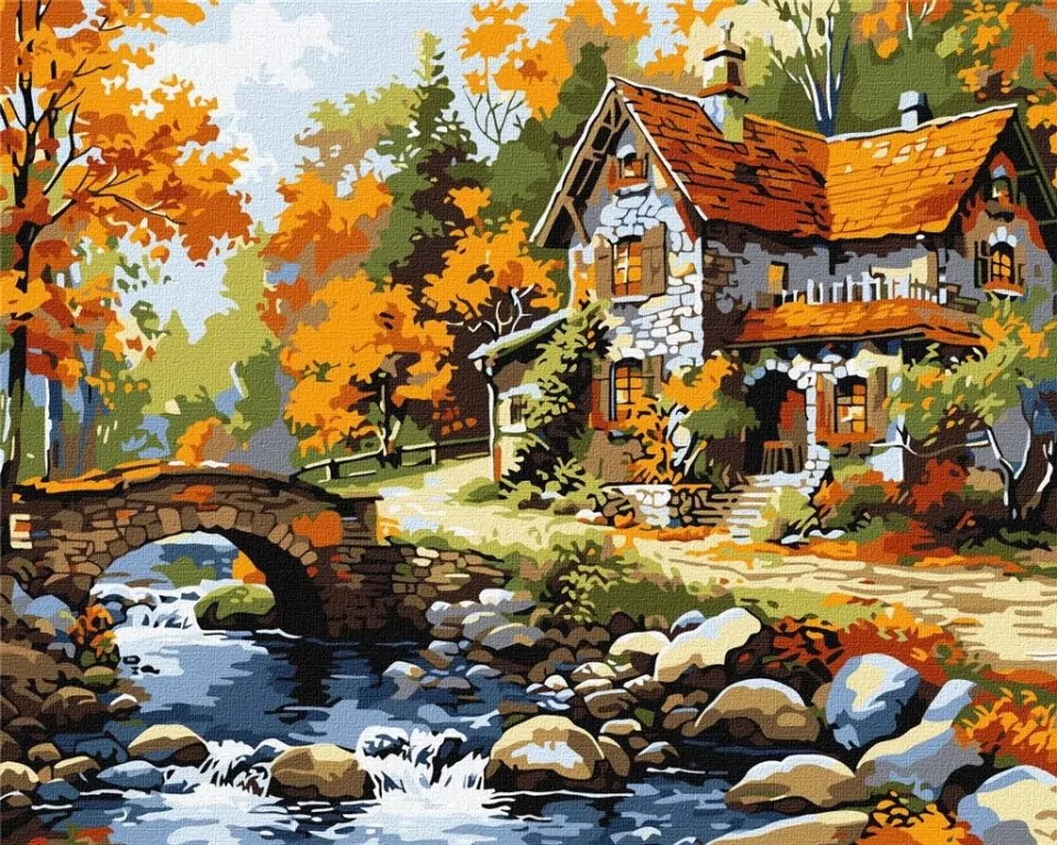 Malowanie po numerach. Harmonia natury 40x50cm - tantis.pl