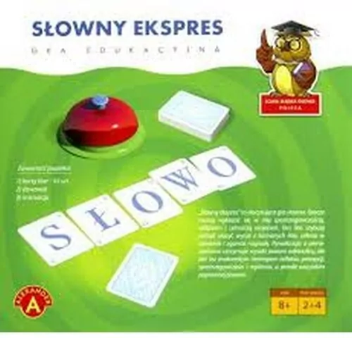 Słowny ekspres. Gra edukacyjna - tantis.pl