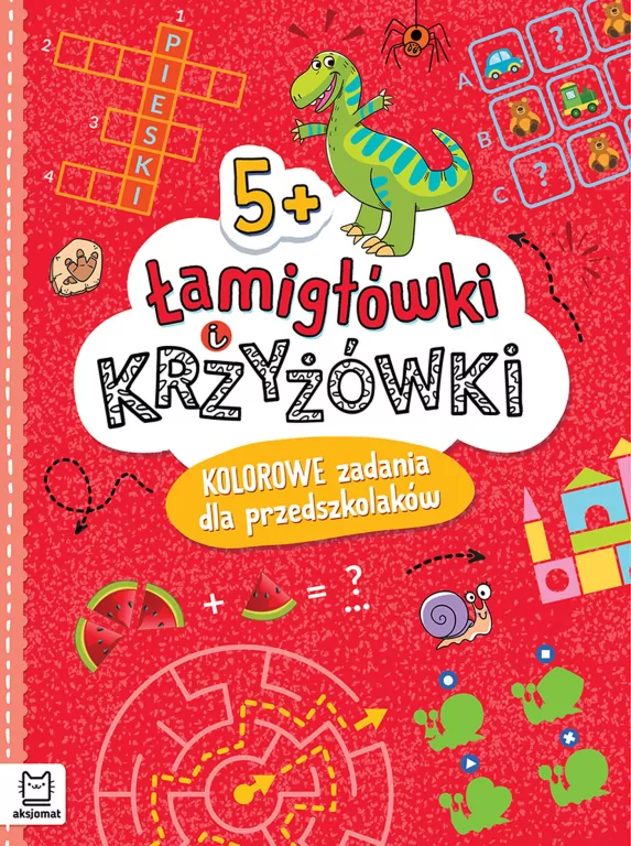 Łamigłówki i krzyżówki. Kolorowe zadania - tantis.pl