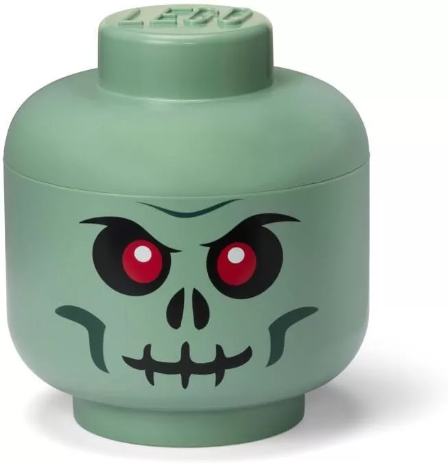 LEGO(R) pojemnik główka large - green skeleton - tantis.pl