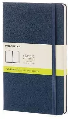 Notes Classic. 13x21 gładki. Szafirowy - tantis.pl