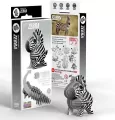 Zebra Eugy. Eko Układanka 3D - tantis.pl