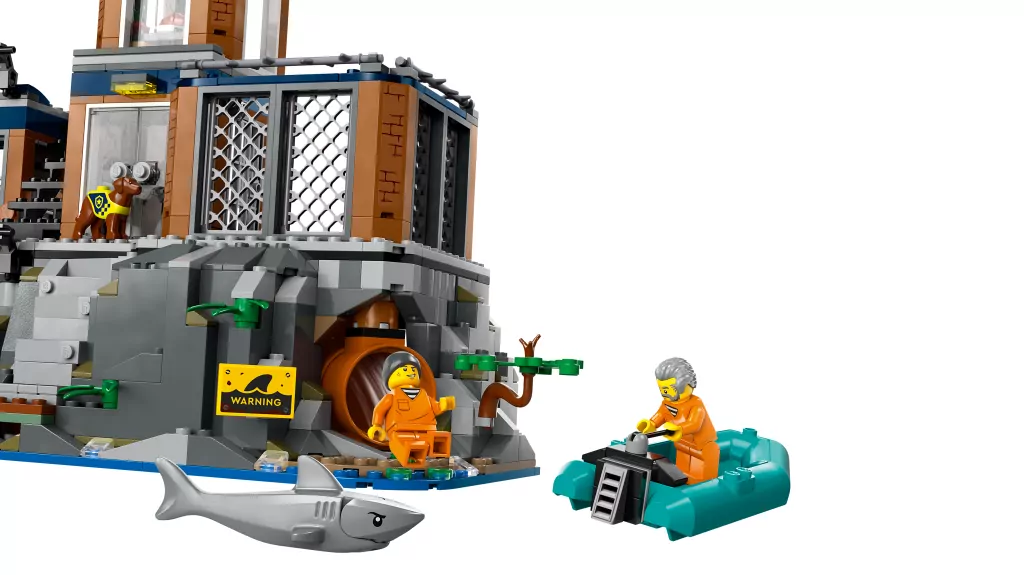 LEGO® City. Policja z Więziennej Wyspy 60419 - tantis.pl