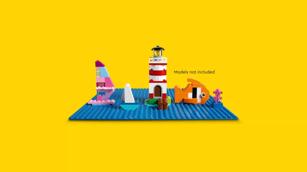 LEGO® Classic. Niebieska płytka konstrukcyjna. 11025 - tantis.pl