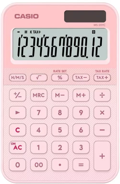 Kalkulator Casio MS-20YC-LPK - tantis.pl