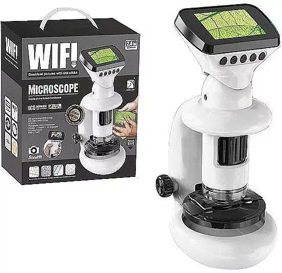 Mikroskop LCD z WiF powiększenie do 1000 razy - tantis.pl