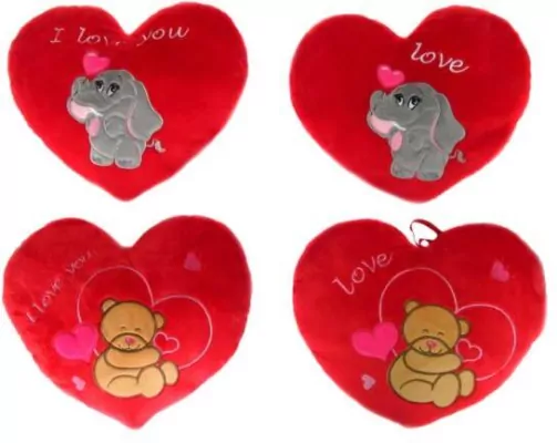 Poduszka Serce 37cm MIX