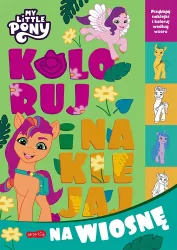 Koloruj i naklejaj na wiosnę. Koloruj i naklejaj. My Little Pony