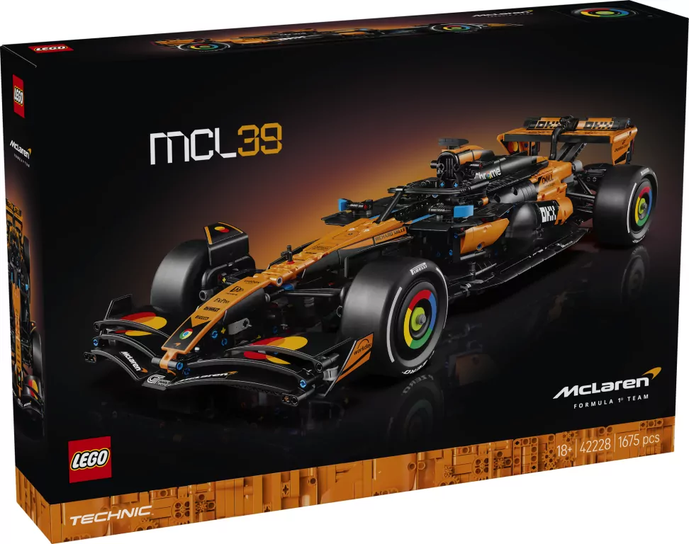 LEGO® Bolid McLaren MCL39 F1® 42228 - tantis.pl