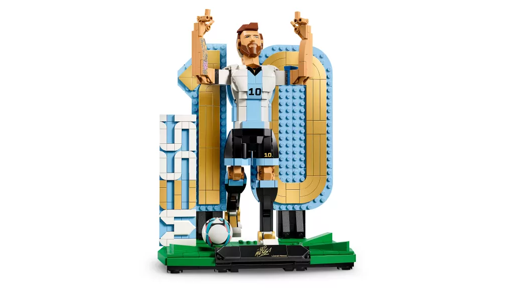 LEGO® Lionel Messi — piłkarska legenda 43015 - tantis.pl