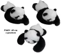 Panda z łapkami obciążeniowymi z grochem 45cm - tantis.pl