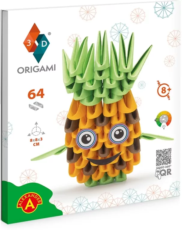 Alexander. Origami 3D. Ananas - tantis.pl