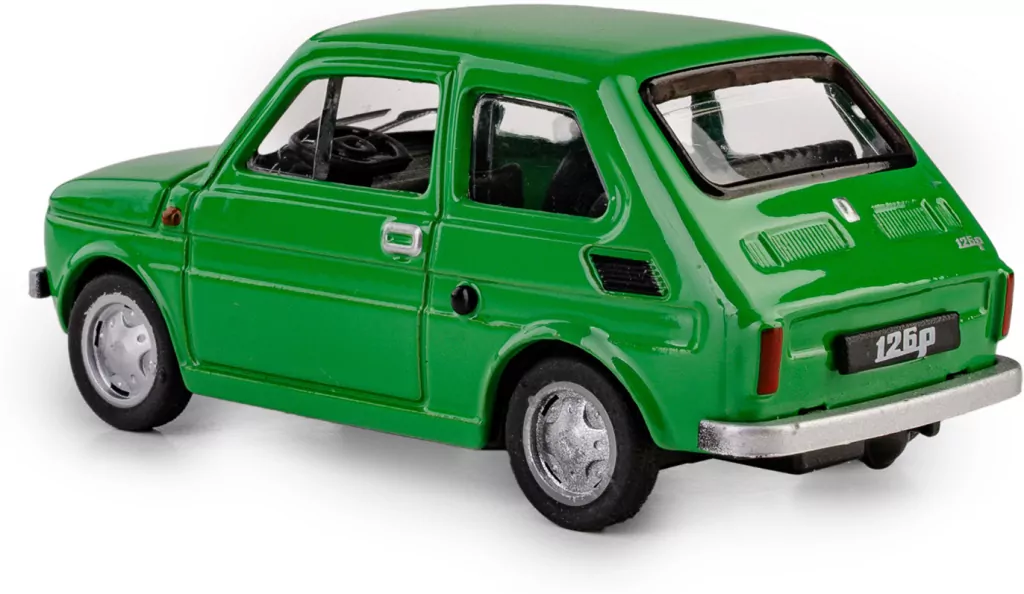 Kolekcja PRL. Fiat 126p zielony - tantis.pl