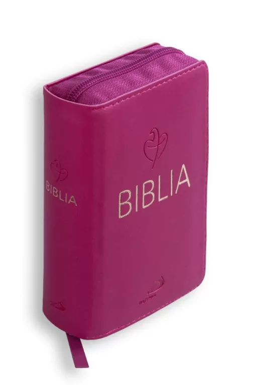 Biblia Tabor flex z zamkiem - malinowa - tantis.pl