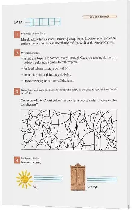 Ortograffiti z Bratkiem SP 3 karty pracy - tantis.pl