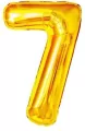 Balon foliowy złoty cyfra 7, wys.81 cm BCF-955-7 - tantis.pl
