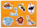 Puzzle drewniane Zwierzęta - tantis.pl