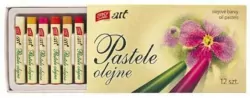 Pastele olejne 12 kolorów EASY