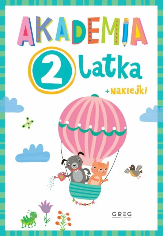 Akademia 2-latka. Naklejki - tantis.pl