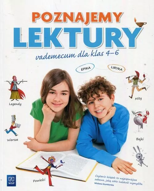 Poznajemy lektury. Vademecum J.Polski SP 4-6 WSiP - tantis.pl