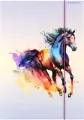 Teczka z gumką A4 Horses mix - tantis.pl