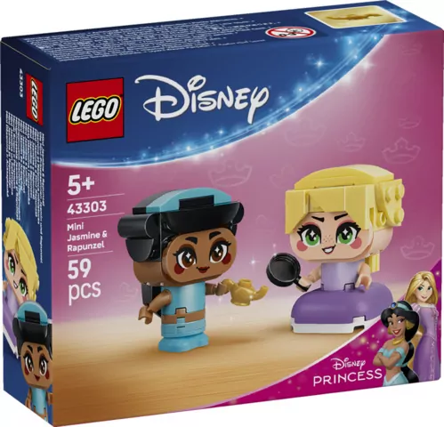 LEGO® Disney Princess. Mała Dżasmina i Roszpunka. 43303 - tantis.pl