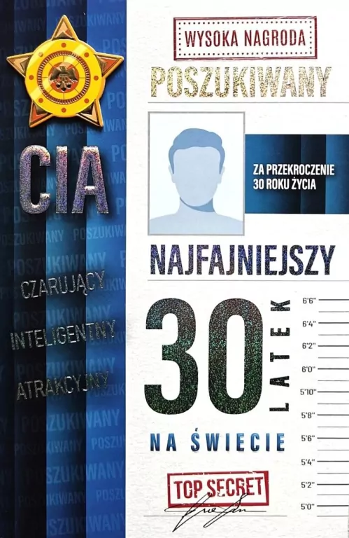 Karnet Urodziny 30 męskie poszukiwany - tantis.pl