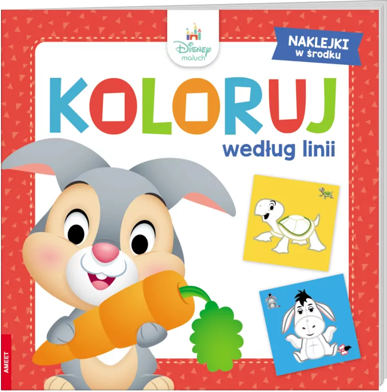 Disney Maluch. Koloruj Według Linii - tantis.pl