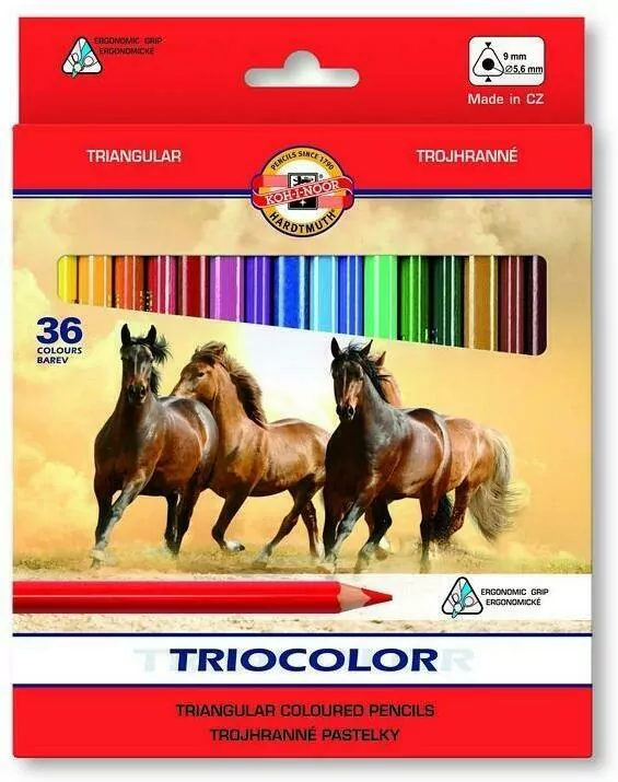 Kredki Triocolor 36 kolorów - tantis.pl