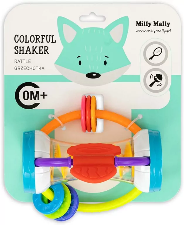 Grzechotka Shaker - Colorful shaker 0596 - tantis.pl