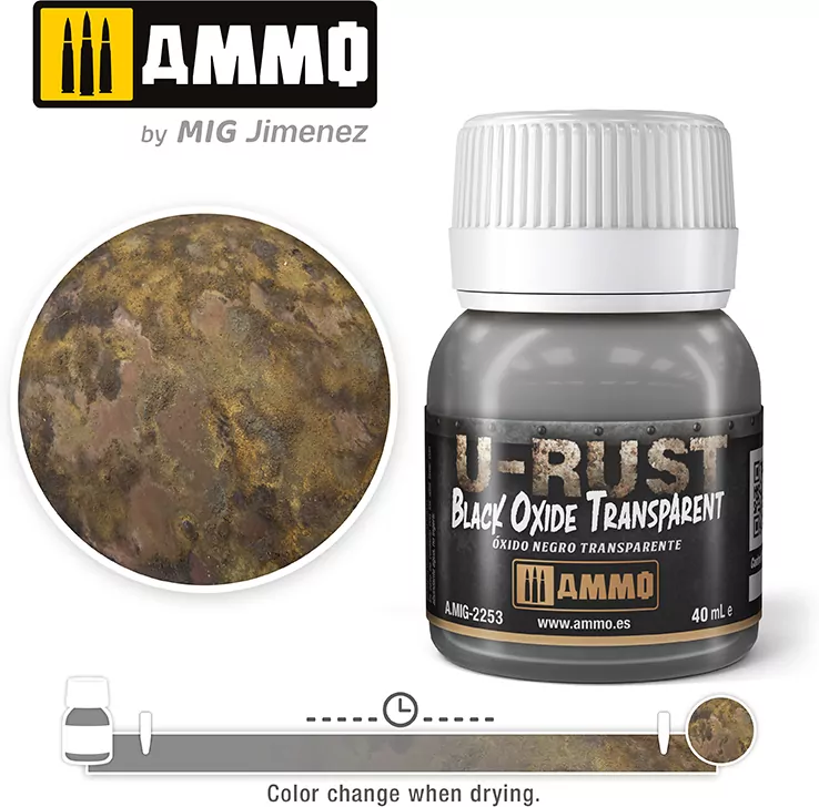 Ammo: U-Rust - Black Oxide Transparent (40 ml) - tantis.pl