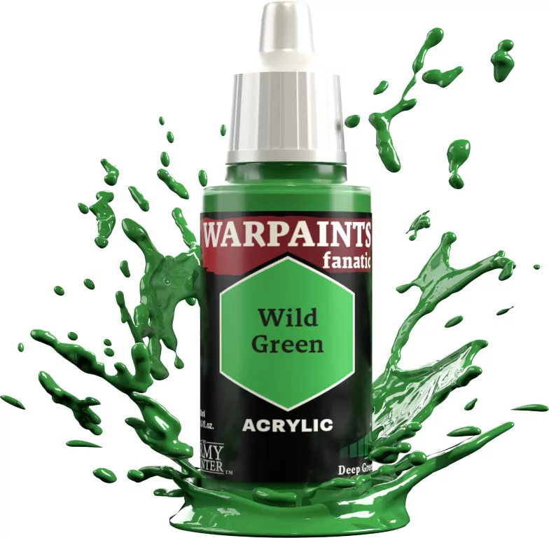 The Army Painter: Warpaints - Fanatic - Wild Green - tantis.pl