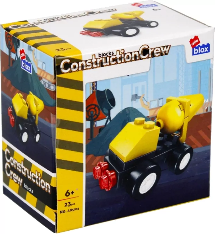 Klocki konstrukcyjne Alleblox, Budowa 23 elementy - tantis.pl