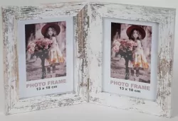 Ramka drewniana, 2 zdjęcia 13x18cm