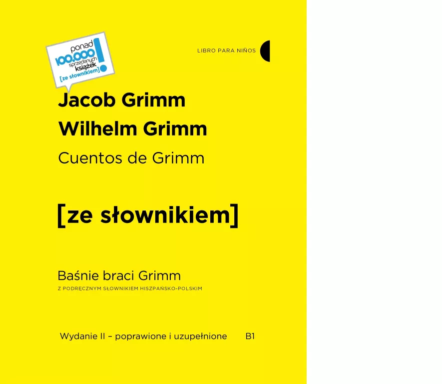 Baśnie braci Grimm. Cuentos de Grimm Z podręcznym słownikiem hiszpańsko-polskim - tantis.pl