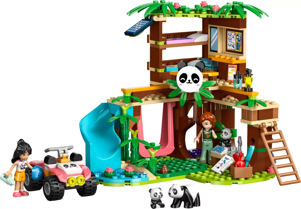LEGO® Friends. Opieka nad pandami w rezerwacie 42648 - tantis.pl
