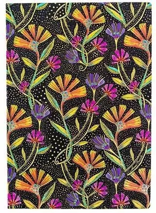 Notatnik kropka Wild Flowers midi flexi - tantis.pl