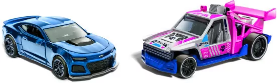 Hot Wheels Pull-Back Speeders Zestaw 2 pojazdy - tantis.pl