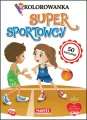 Kolorowanka z naklejkami. Super sportowcy - tantis.pl