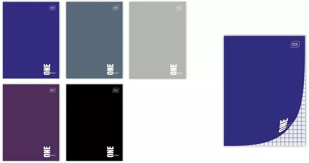 Notes One Color. A6/50K kratka. 20 sztuk - tantis.pl