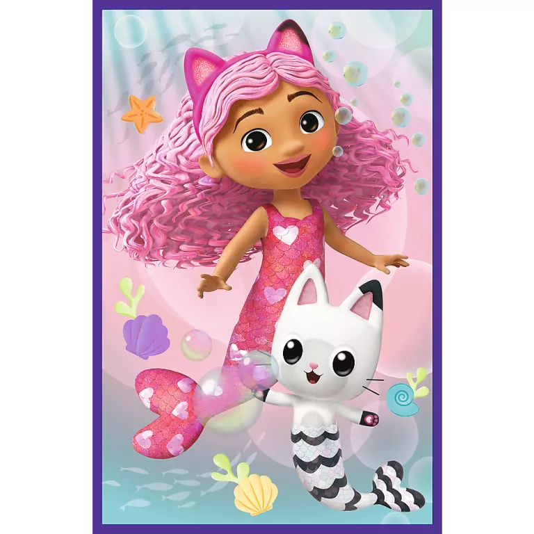 Puzzle 3x80. Kolorowe dni Gabby. 34882 - tantis.pl