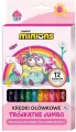 Kredki ołówkowe trójkątne Minionki 12 kolorów - tantis.pl