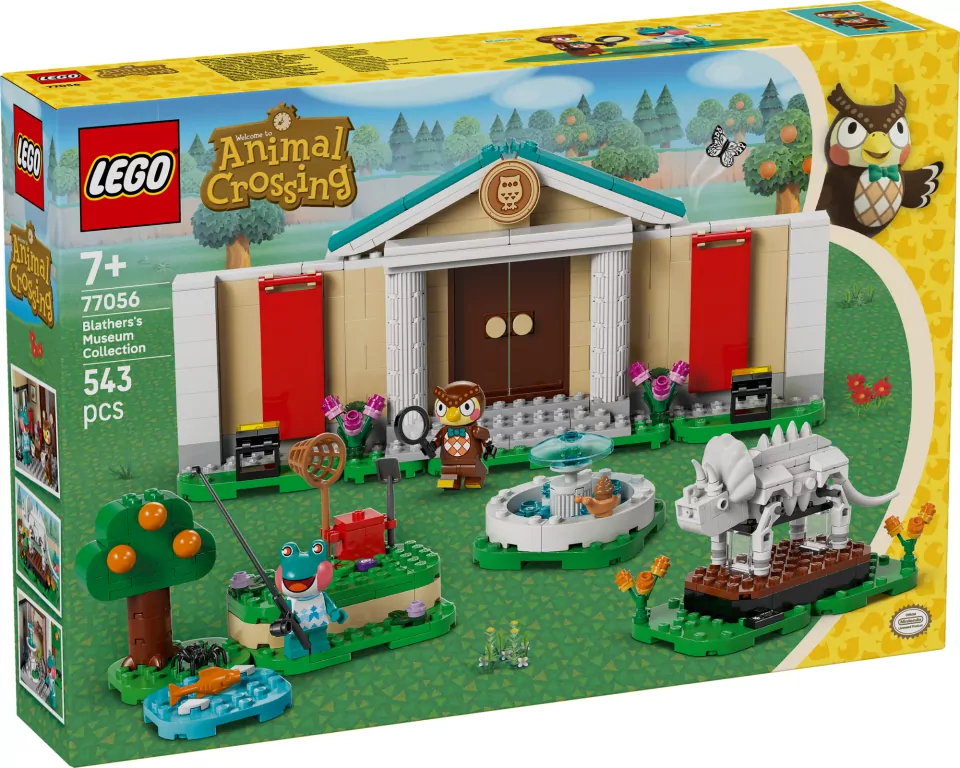LEGO®Animal Crossing.  Blathers i kolekcja muzealna 77056 - tantis.pl