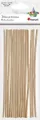 Drewniane patyczki okrągłe dekoracje 3x150mm 20szt - tantis.pl
