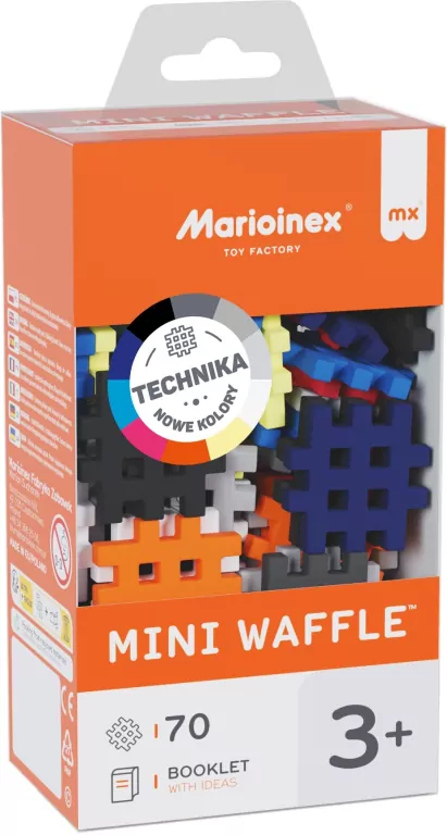 Klocki Mini Waffle 70elem - tantis.pl