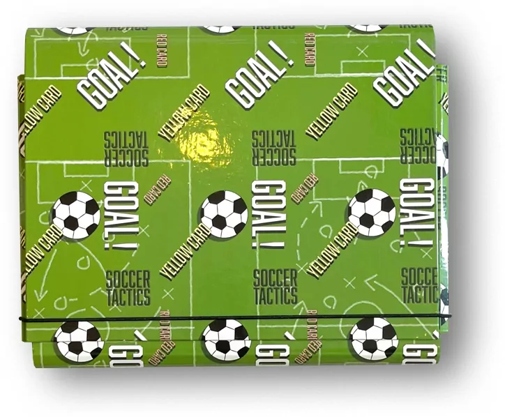 Teczka łamana A5 na gumkę T0128/1 Goal! PENMAT - tantis.pl