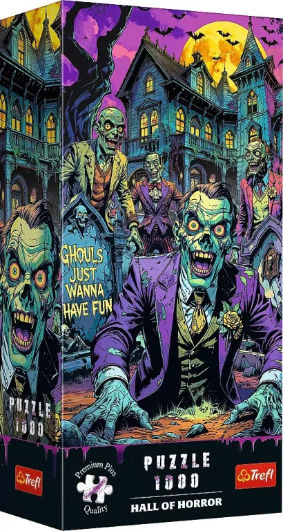 Puzzle 1000 Hall of Horror Zombie TREFL - tantis.pl