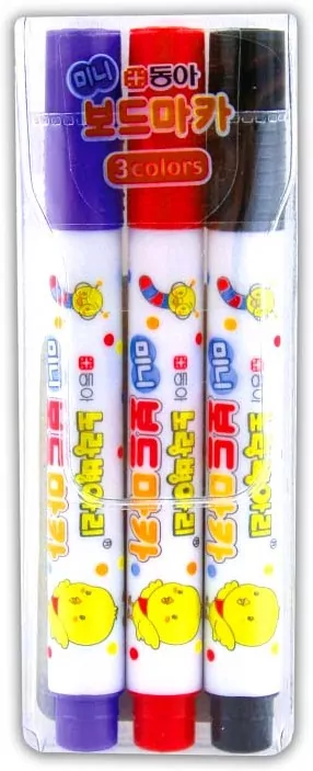 Marker suchościeralny. Mini 3 kolory - tantis.pl