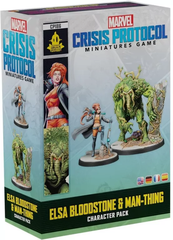 Marvel: Crisis Protocol - Elsa Bloodstone & Man-Thin Character Pack - tantis.pl